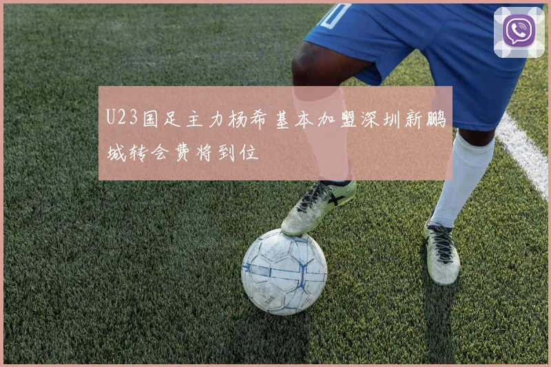 U23国足主力杨希基本加盟深圳新鹏城转会费将到位
