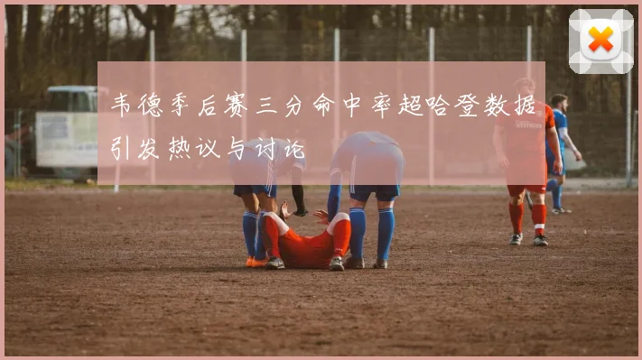 韦德季后赛三分命中率超哈登数据引发热议与讨论